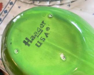 Hager Pottery Green Planter