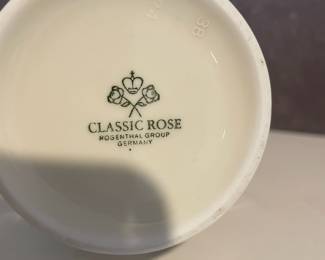 Rosenthal "Classic Rose" Porcelain Vase
