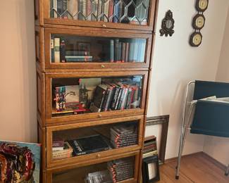 Amish Style Oak Barrister Bookcase