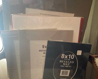 Assortment of Blank Canvas & Mattes