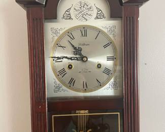Waltham 31 Day Chime Wall Clock 