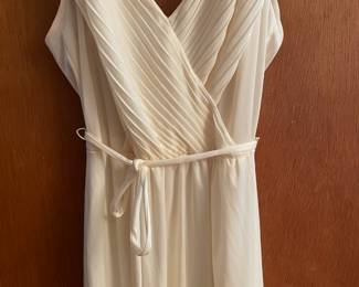 Cream Maxi Dress