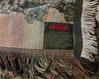 Goodwin Weaver Floral Blanket