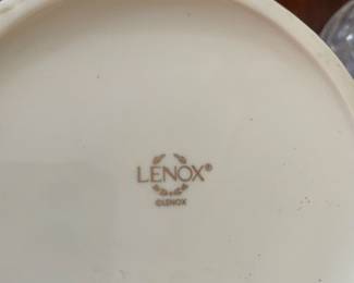 Lenox Porcelain Basket Trinket Dish