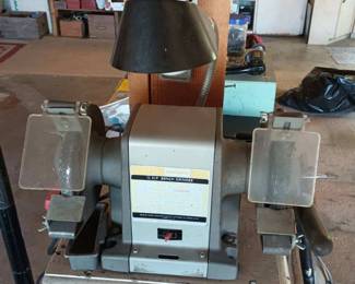 1978 Sears Craftsman 1/2 HP Bench Grinder
