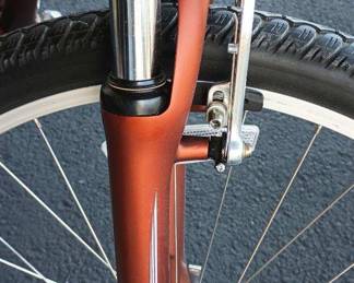 Copper Brown Globe Hybrid Bike
