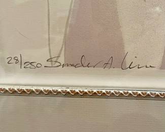Signed Litho 