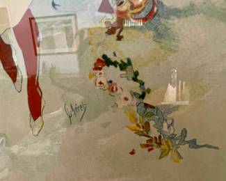 One of a set of Four The Dance, by Cheret Belle poster France 