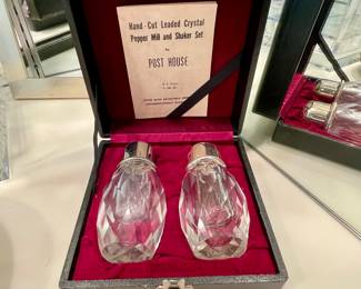 Crystal Salt and Pepper by Post House