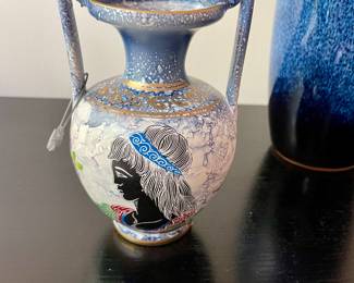 Greek Clay Amphora Vase