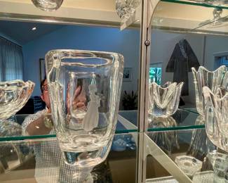 Orrefors Crystal Vase