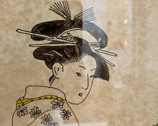 Lithographs a pair signed Robert Kelsey