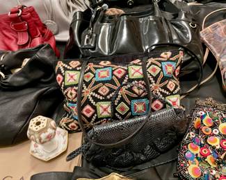 So many purses, handbags