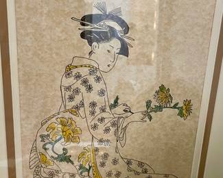 Lithographs a pair signed Robert Kelsey