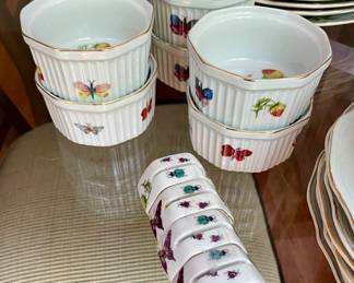 Vintage Ardalt Lenwile Butterfly Floral Dinnerware, huge amounts of this beautiful pattern