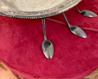 Very Cool Artist Creation! Silverplate Centerpiece Serving