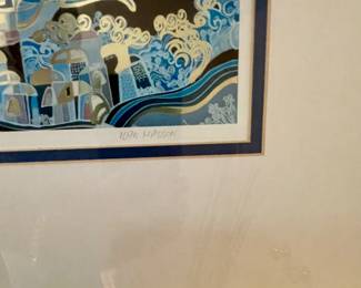 Ilan Hasson Serigraph Signed by artist