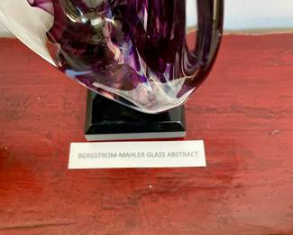 Bergstrom-Mahler Glass Abstract