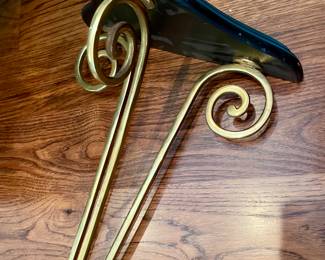 Brass Wall Sconces Italian Vintage
