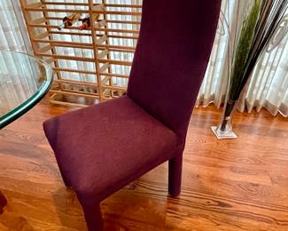 One of a pair of arm chairs, there are an additional 4 side chairs that match, all in like new upholstery