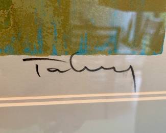 Izchak Tarkay Serigraph titled " A Quiet Moment"  Artists Proof AP