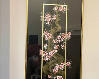 Japanese floral painting