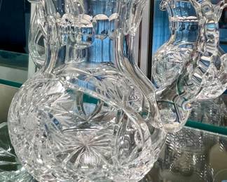Brilliant Cut Glass Antique 