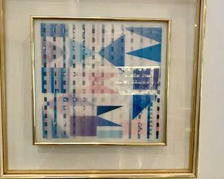 Yaacov Agam original signed by artist 