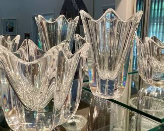 Orrefors Glass Vases