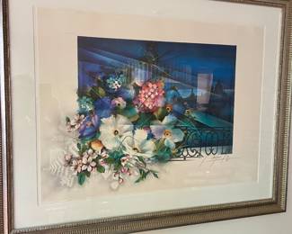 Beautiful Lithograph signed by the artist