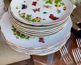 Vintage Ardalt Lenwile Butterfly Floral Dinnerware, huge amounts of this beautiful pattern