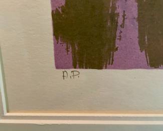 Izchak Tarkay Serigraph titled " A Quiet Moment" 