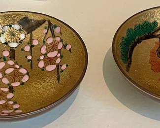 Small Japanese saucers