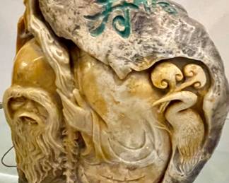 Chinese carved stone