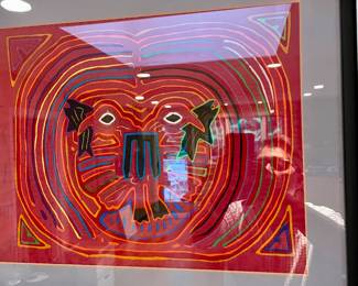 Vintage South American art Panama