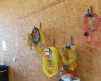Some of the  extension cords