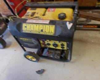 Champion generator works 