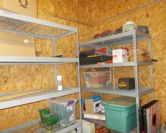 2 of 5 heavy duty easy apart shelves