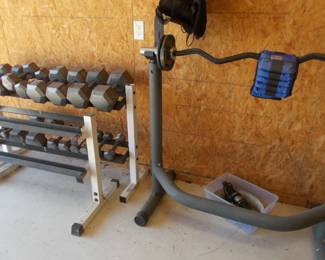 Complete weight set all one price