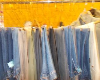 Starched Wranglers 38x36