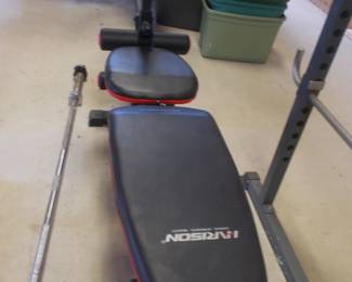 Weight bench and frame