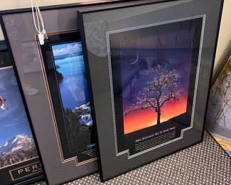 Framed motivational/inspirational posters
