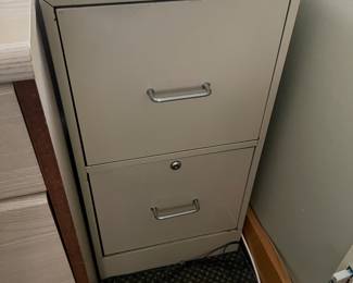 metal file cabinet
