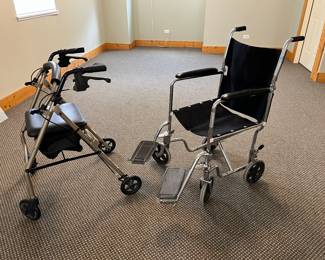 walker; wheelchair