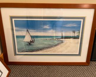 Saugatuck MI artist signed 