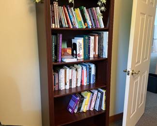 Bookcase & books