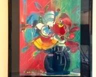 Large Peter Max Signed Serigraph