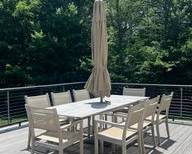 Gloster Teak Dining Table and Chairs 