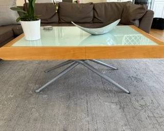Cattelan Italia Frosted Glass Coffee Table