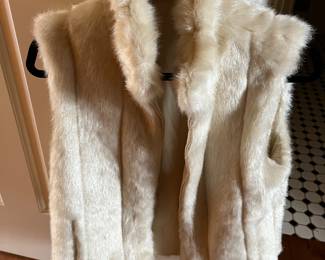 Fur vest/jacket.
